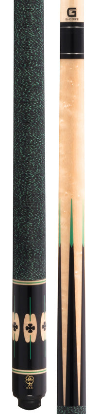 McDermott G413 G Series Pool Cue - Birdseye Maple with Black Urethane Points and Irish Linen Wrap
