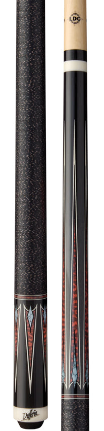 Dufferin D505 Pool Cue with Embossed Leather Wrap - Serpent's Edge 3