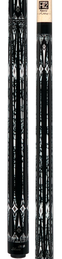 Fury LC7 No Wrap Pool Cue with Free 1x1 Case, Glove, and Chalk