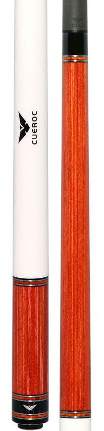 Cueroc CR-N06G Galaxy No Wrap Pool Cue - Dymond Tulipwood with Carbon Fiber Shaft