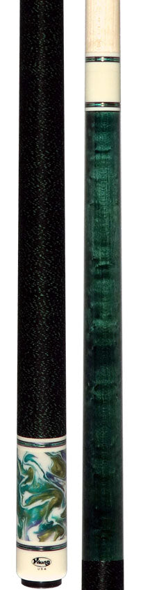 Viking SmartShops Series Teal Stained Maple with Frost Meadow Pearl Sleeve Cue of the Month - 6