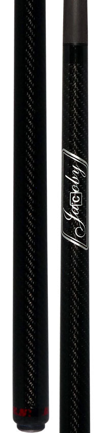 Jacoby CPCRD Game Changer Series Carbon with Blood Jasper Ring Play Cue with 12.70mm Jacoby Black V4 Carbon Fiber Shaft