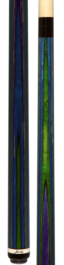 Jacoby Element Wind Cue Laminated Gray/Green/Blue - JACLAMWIND 5