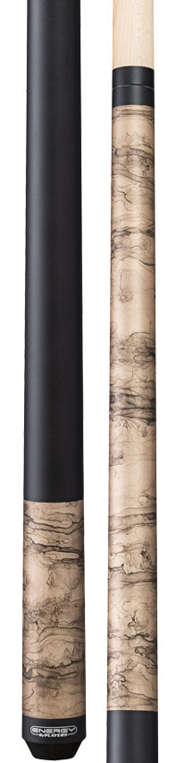 Players ENS2 Energy Series Matte Wrapless Pool Cue - Champagne Smoke