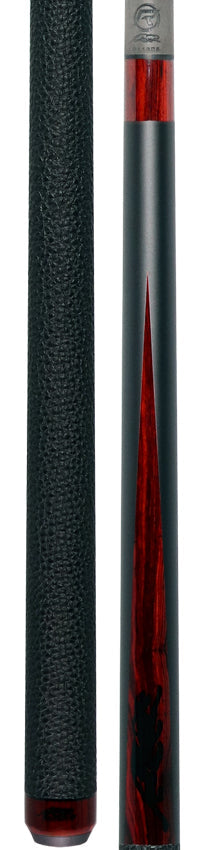 Predator SP2COC1 Limited Edition SP2 Matte Black Forearm with Cocobolo Points Pool Cue