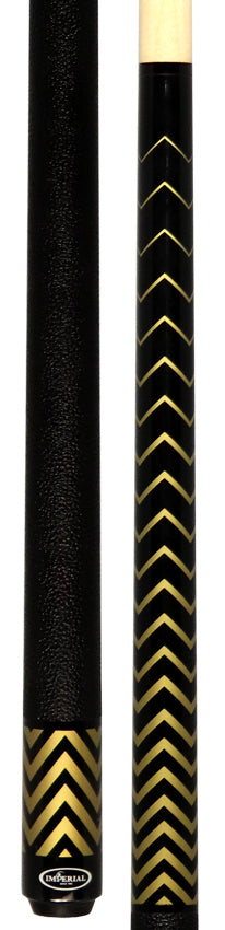 Imperial 13-793 Chevron Series Pool Cue - Gold with Leatherette Wrap