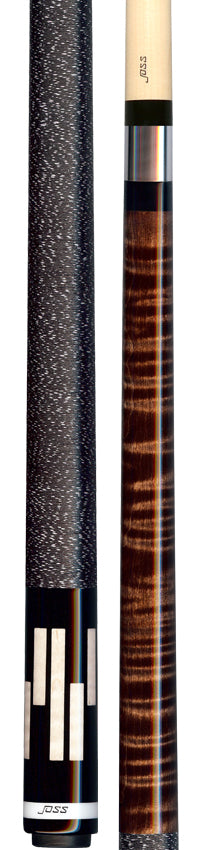 Joss Walnut Stained Maple with Maple Inlays Pool Cue - JC2603