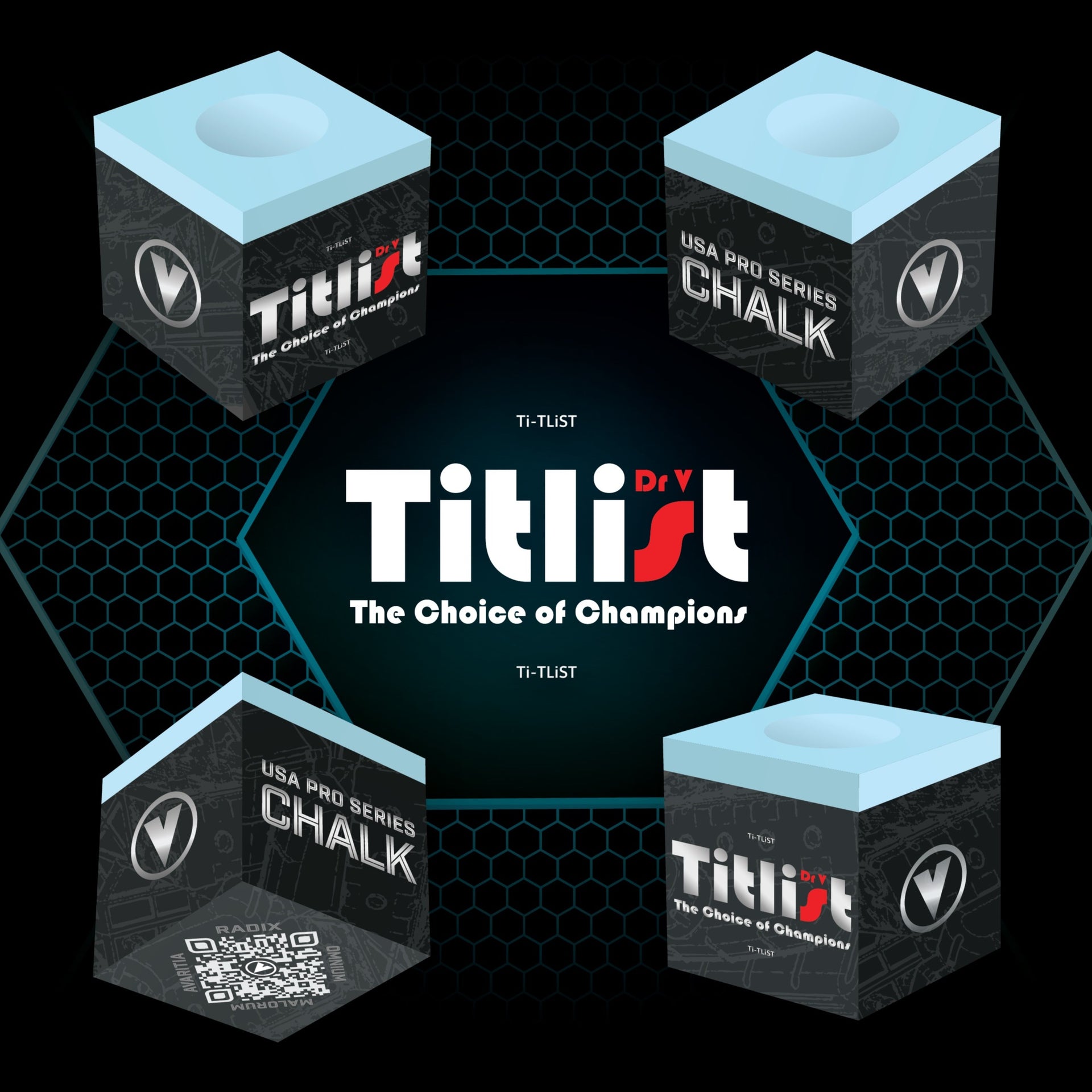 Dr. V's Titlist USA Pro Series Pool Chalk