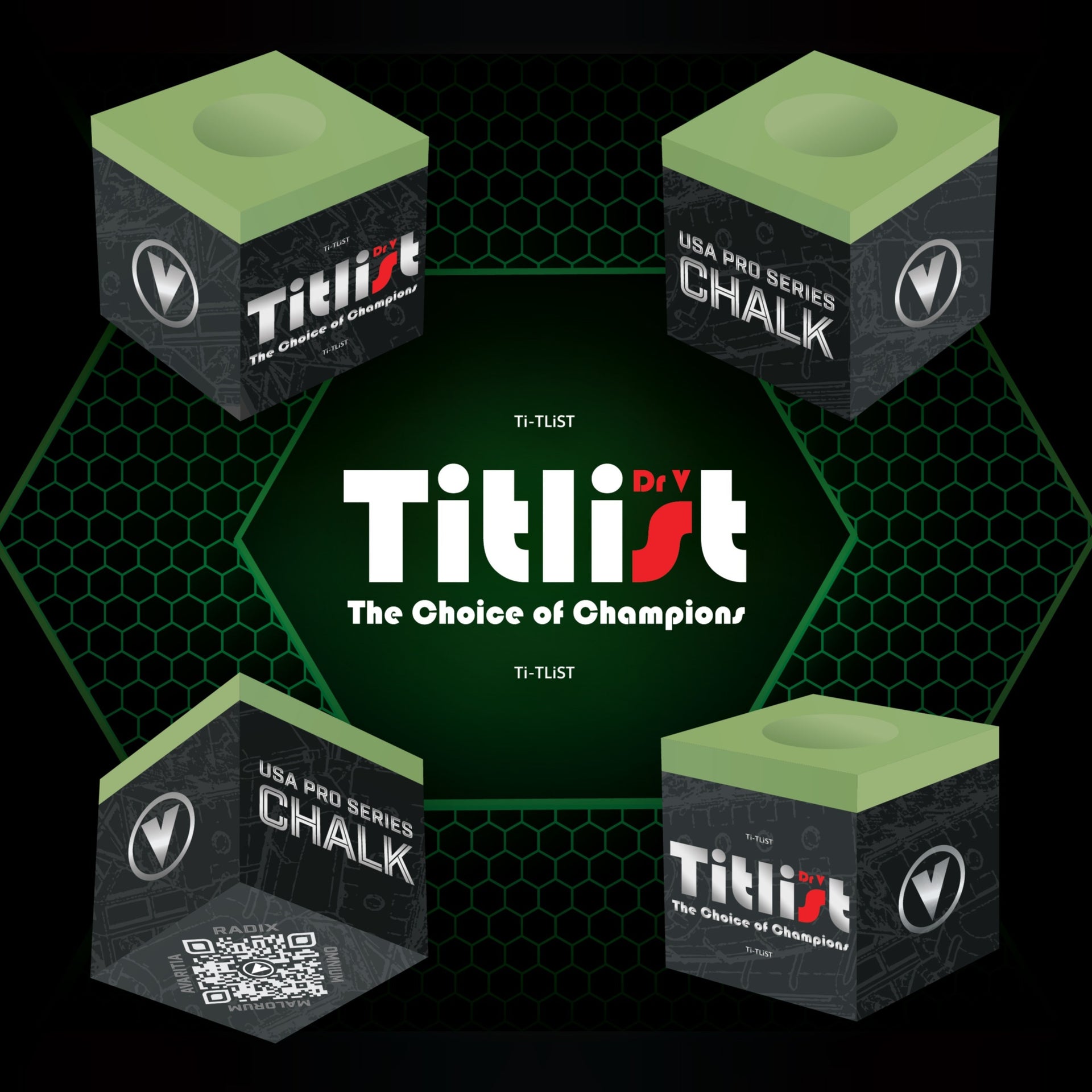 Dr. V's Titlist USA Pro Series Pool Chalk