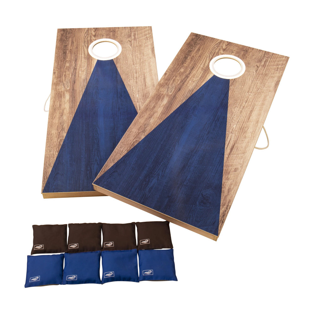 Triumph Cornhole Boards Set LED All Wood 2x4