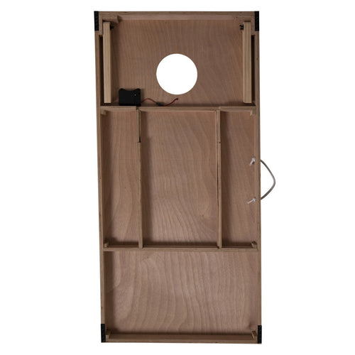 Triumph Cornhole Boards Set LED All Wood 2x4 4