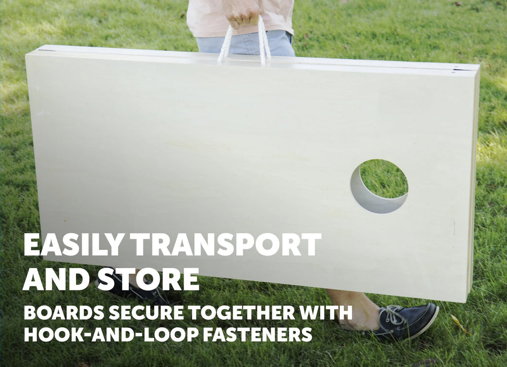 Triumph Cornhole Boards Set Woodie Tournament 2x4