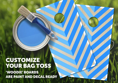 Triumph Cornhole Boards Set Woodie Tournament 2x4 6