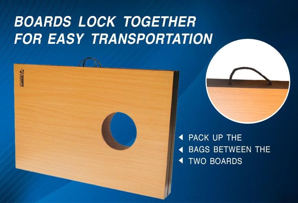 Triumph Cornhole Boards Set Premium 2x3