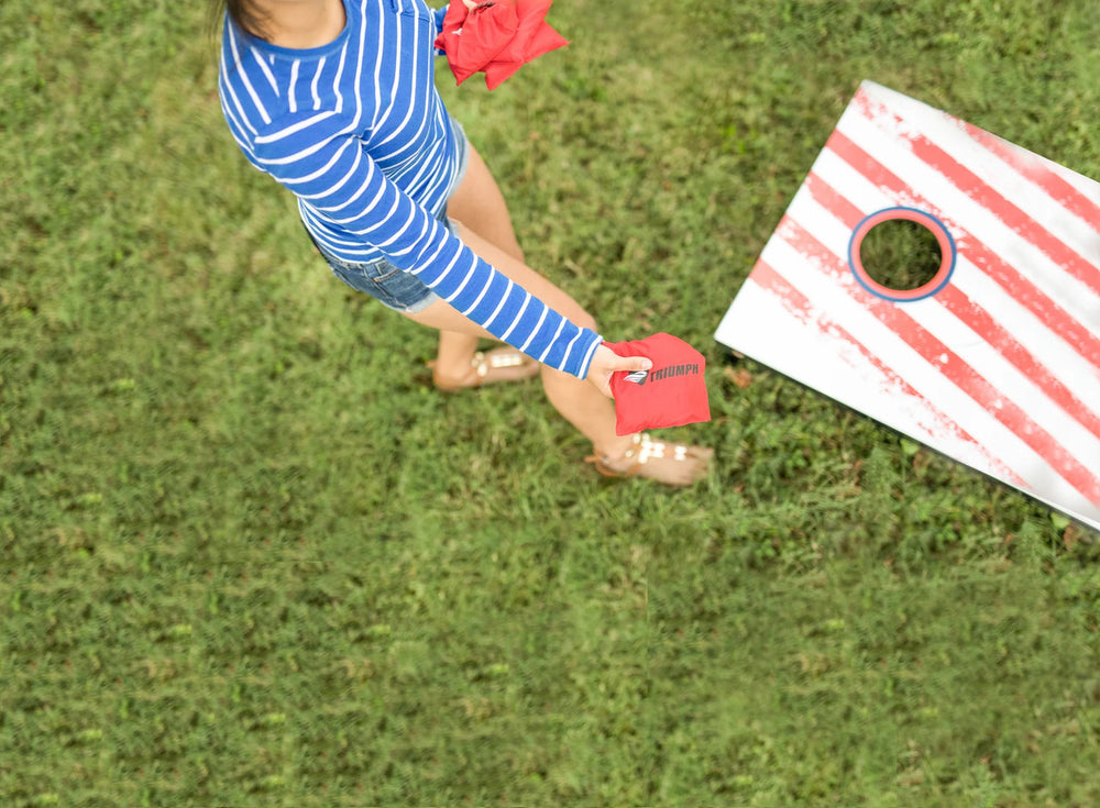 Triumph Cornhole Boards Set Patriotic 2x3