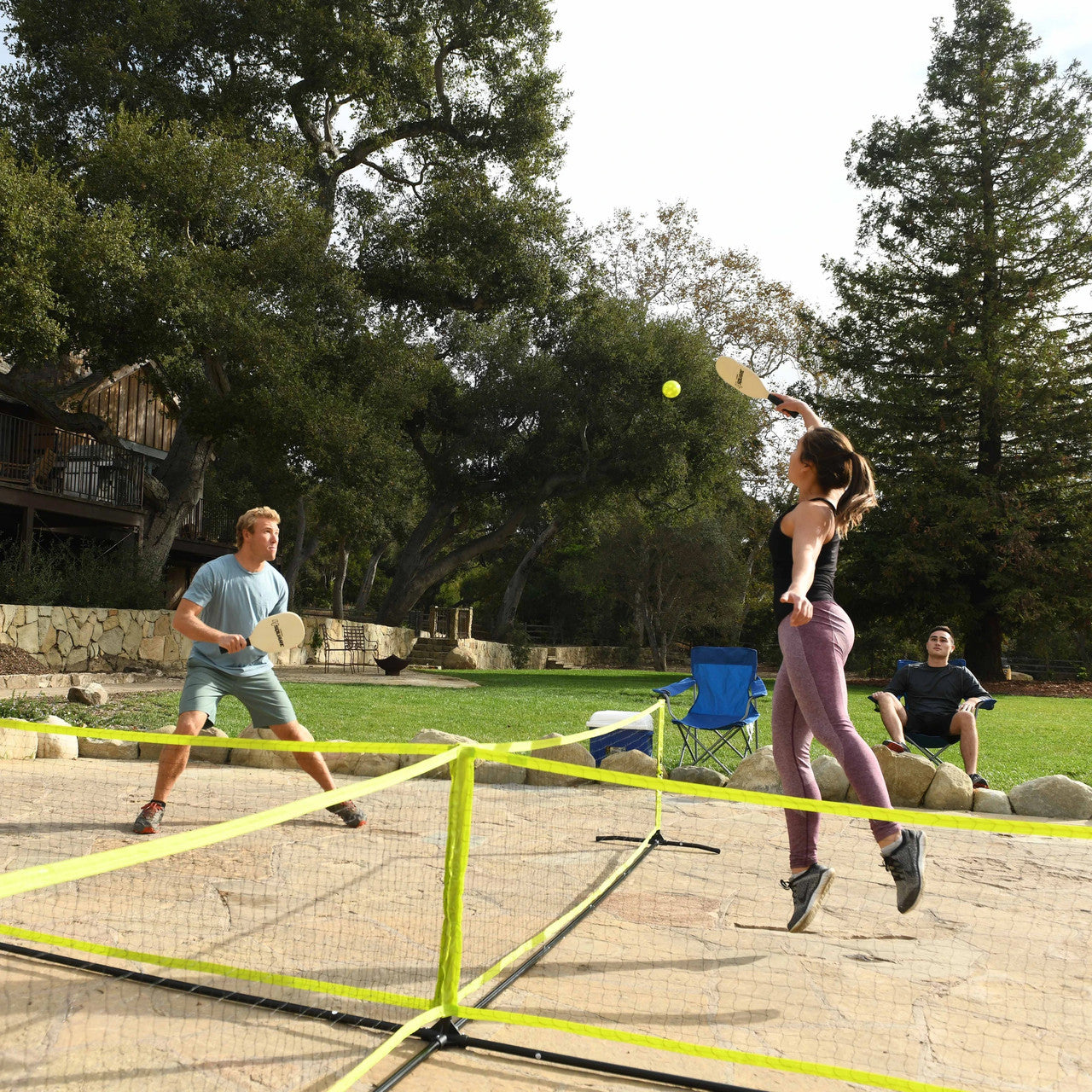 Triumph 4 Square Pickleball Set