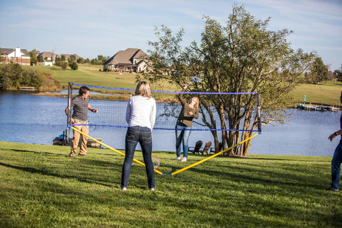 Triumph Multi-Sport Combo Net Set - Volleyball, Badminton and Pickleball 9