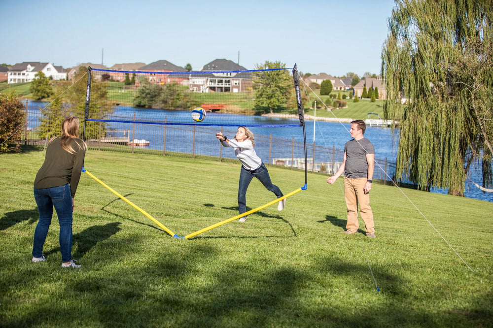 Triumph Multi-Sport Combo Net Set - Volleyball, Badminton and Pickleball