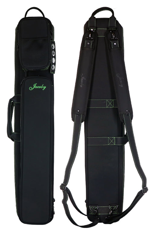 Jacoby Silver Fox 2.0 Butterfly 4x8 Soft Cue Case - Green 2