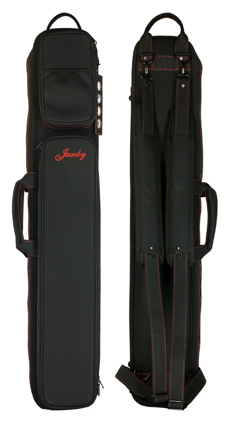Jacoby Silver Fox 2.0 Butterfly 4x8 Soft Cue Case - Red 2