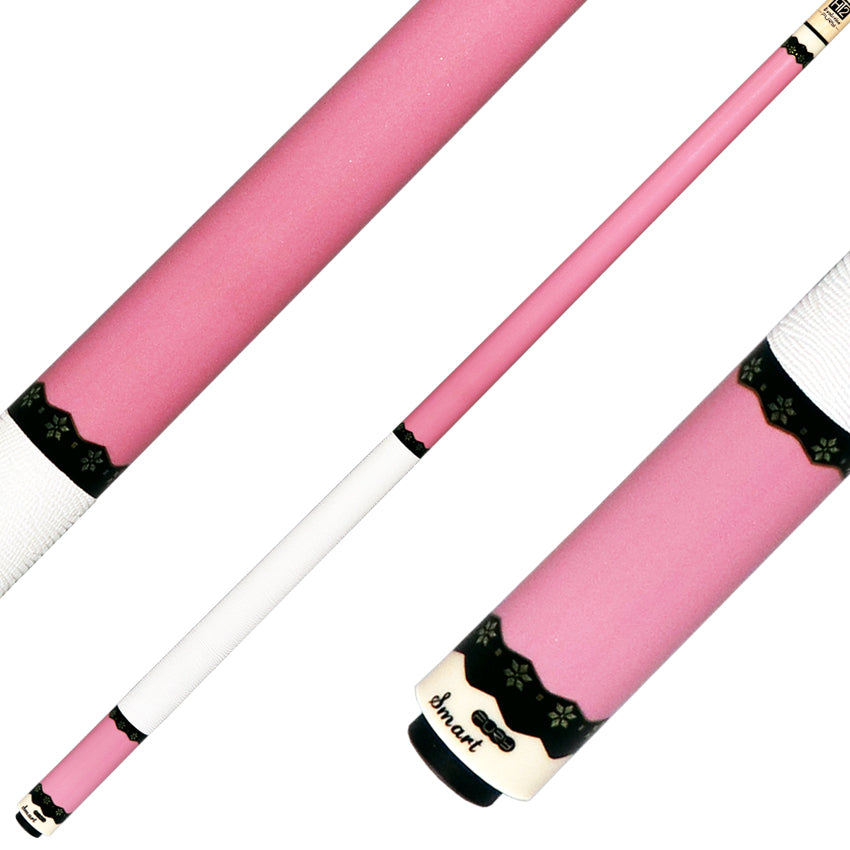 Fury FUCA11 Pool Cue with Lizard Leather Wrap - Metallic Pink