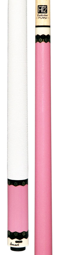 Fury FUCA11 Pool Cue with Lizard Leather Wrap - Metallic Pink