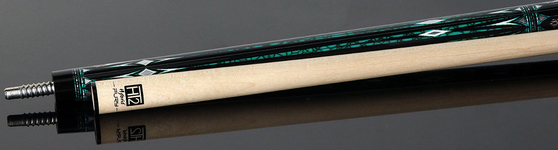 Fury LC8 No Wrap Pool Cue with Free 1x1 Case, Glove, and Chalk