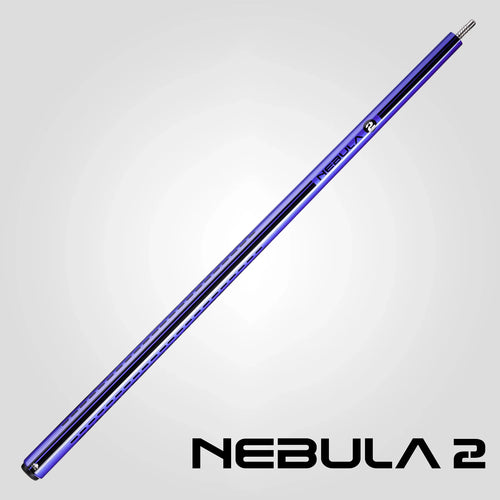 Rhino RCNEB2NWPU Nebula 2 No Wrap Pool Cue - Amethyst Purple 4
