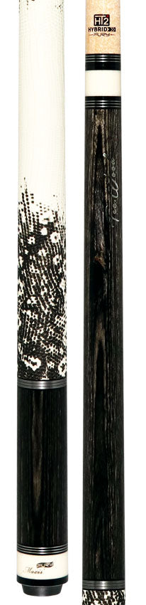 Fury FUTW2LIZ Pool Cue with Lizard Leather Wrap - Gray-Stained Tec-Wood HTE Wood Shaft 3