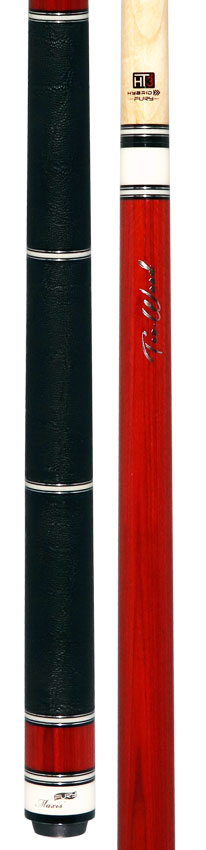 Fury FUTWN2 Pool Cue with Elephant Wrap - Cocobolo Tec-Wood with HTE Wood Shaft