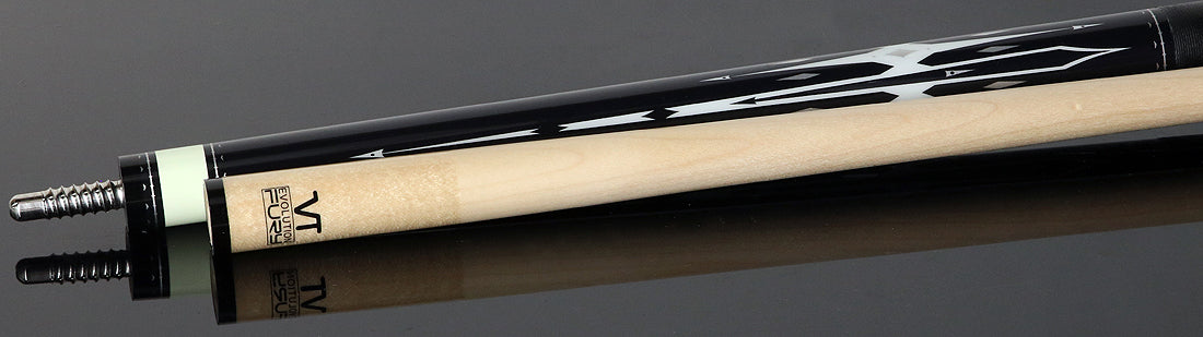 Fury VT6 Graphic Pool Cue with Irish Linen Wrap