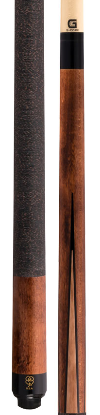 McDermott G239 G Series Pool Cue - Dark American Cherry Stain with Irish Line Wrap
