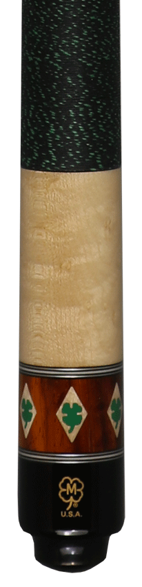 McDermott G331 G Series Pool Cue - Dark Cherry Stained Birdseye Maple with Irish Linen Wrap 2