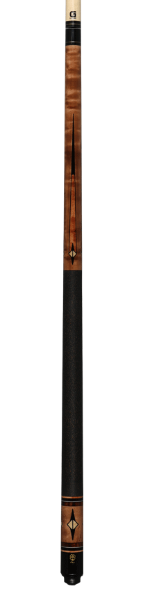 McDermott G402 G Series Pool Cue - Stained Maple with Maple Points and Irish Linen Wrap