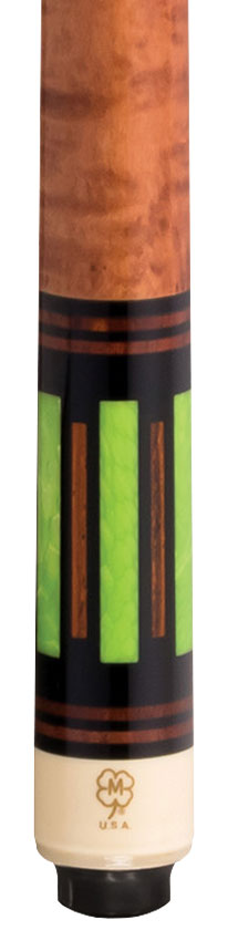 McDermott G807 G Series No Wrap Pool Cue - Light Cherry-Stained Maple with Juma Gem Points