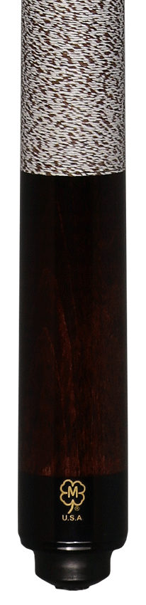 McDermott GS13 GS Series Pool Cue - Dark English Stained Michigan Maple with Irish Linen Wrap