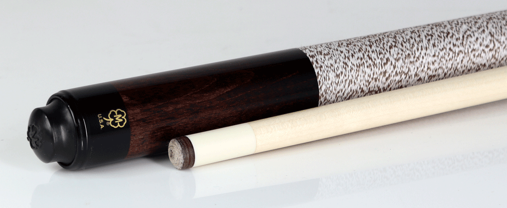 McDermott GS13 GS Series Pool Cue - Dark English Stained Michigan Maple with Irish Linen Wrap