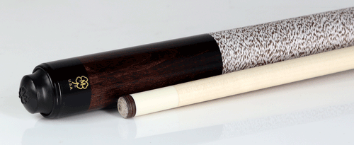 McDermott GS13 GS Series Pool Cue - Dark English Stained Michigan Maple with Irish Linen Wrap 3