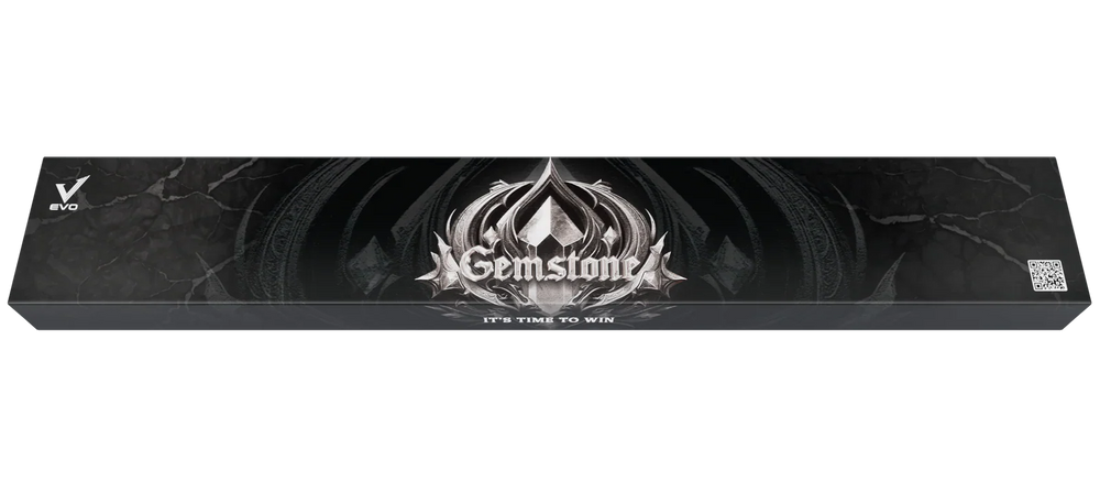 EVO Gemstone Nightglow No Wrap Pool Cue Maxbing Edition