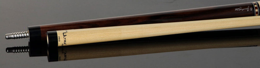 Jacoby HBV2 Series Pool Cue - Ziricote with Birdseye Maple Wrap