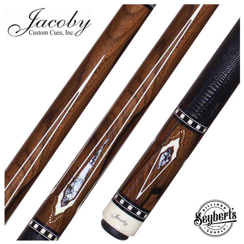 Jacoby Zircote Buffalo Turquoise Pool Cue - HB8 1