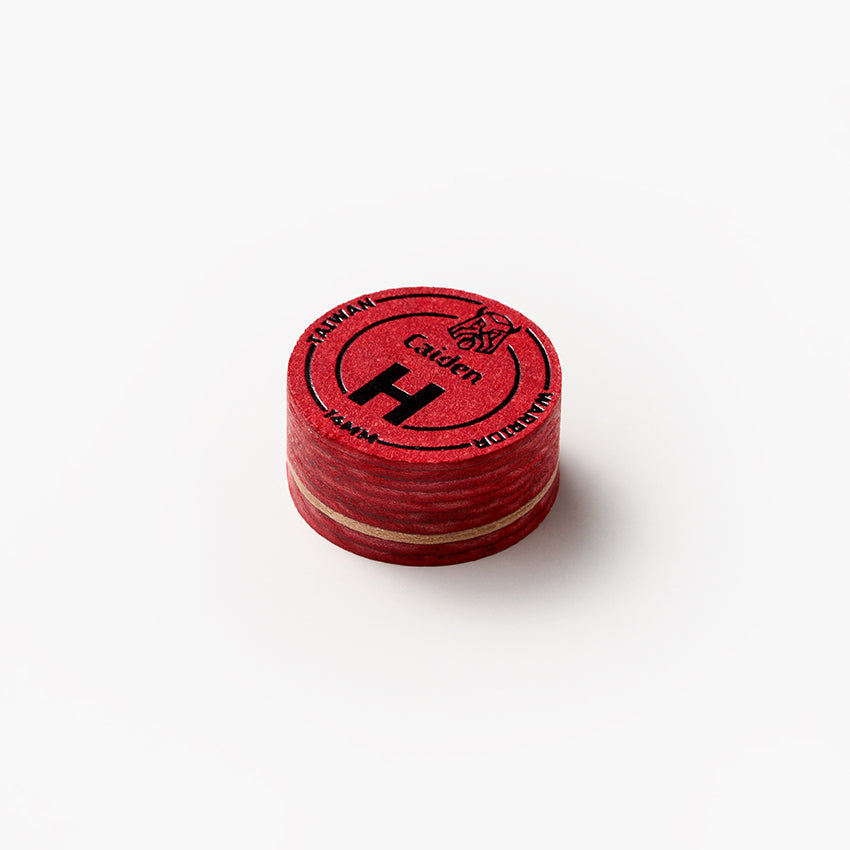 Caiden Warrior Pool Cue Tips - Red