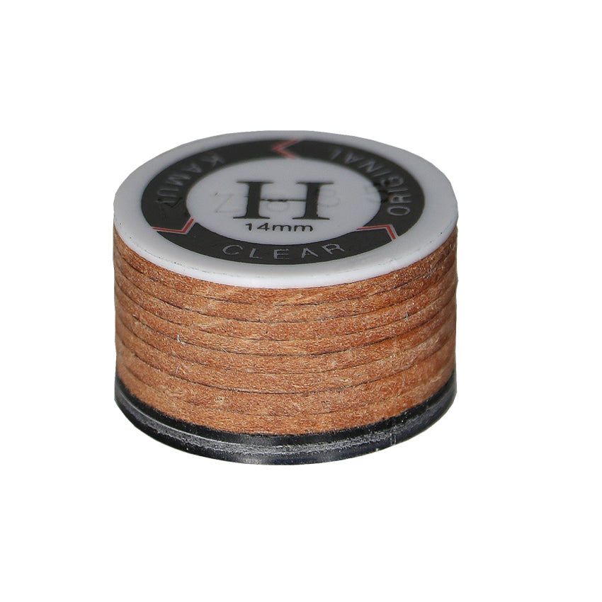 Kamui Clear Tan Laminated Leather Pool Cue Tips