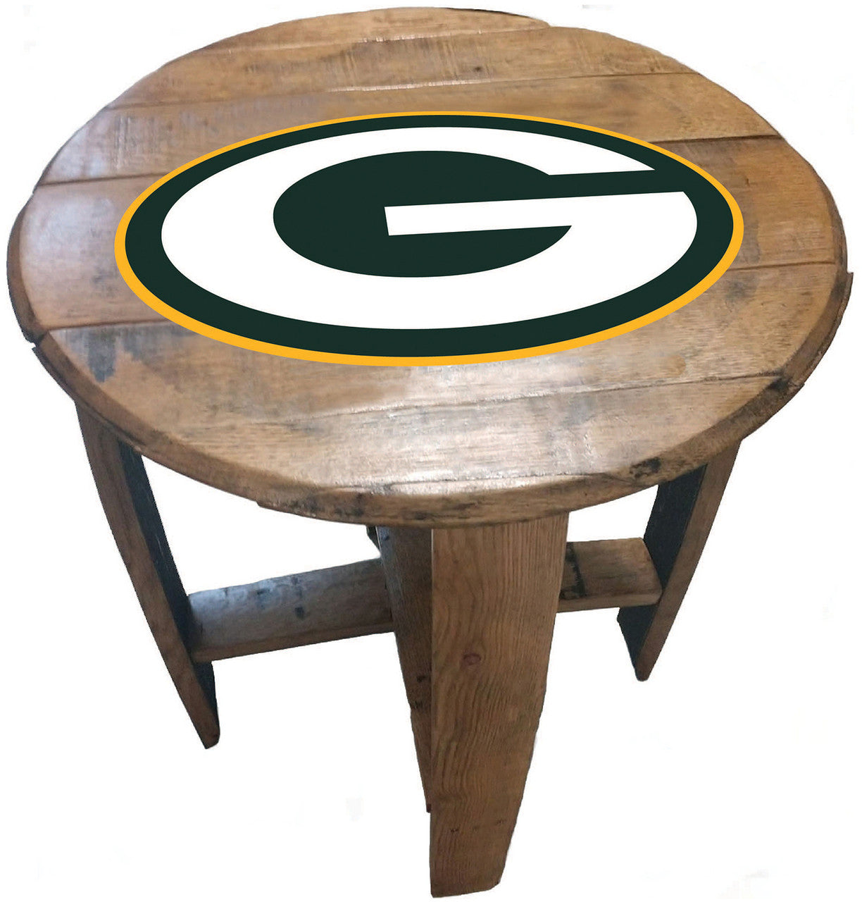 NFL Fan's Choice Oak Barrel Table