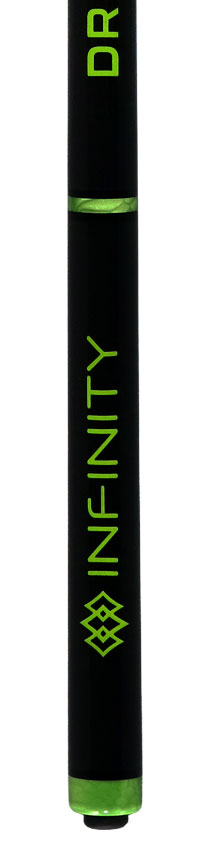 Infinity Dragon Flight Carbon Fiber Long Jump Cue - Green