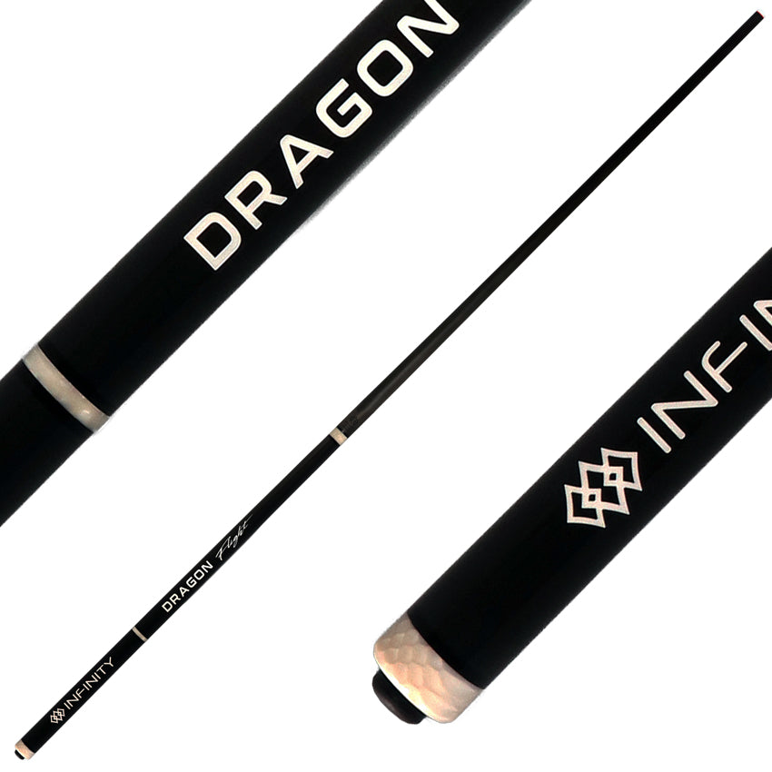 Infinity INDFIV Dragon Flight Carbon Fiber Long Jump Cue - Ivory