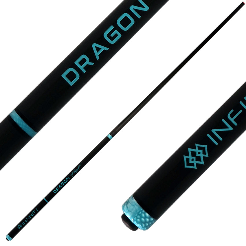 Infinity INDFLG Dragon Flight Carbon Fiber Long Jump Cue - Laguna