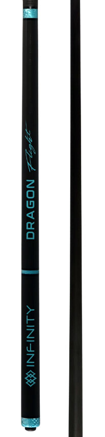 Infinity INDFLG Dragon Flight Carbon Fiber Long Jump Cue - Laguna