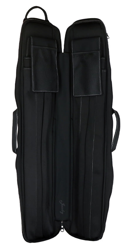 Jacoby Silver Fox 2.0 Butterfly 4x8 Soft Cue Case - Grey