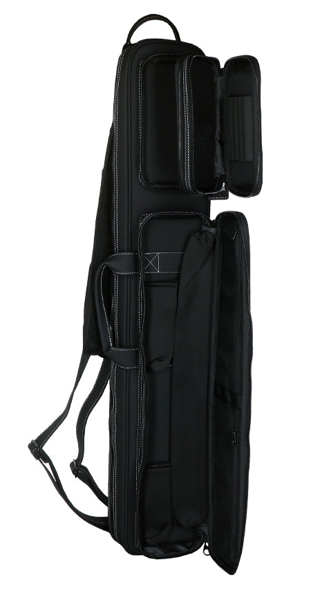 Jacoby Silver Fox 2.0 Butterfly 4x8 Soft Cue Case - Grey 4